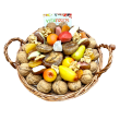 Panier Noël - Fruits secs